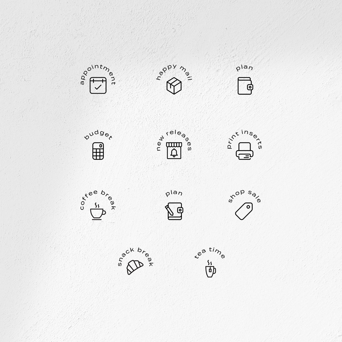 Arch Label Icons