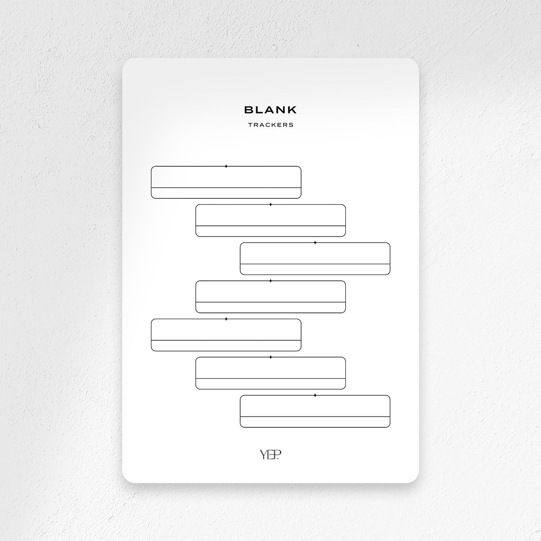 Blank Trackers