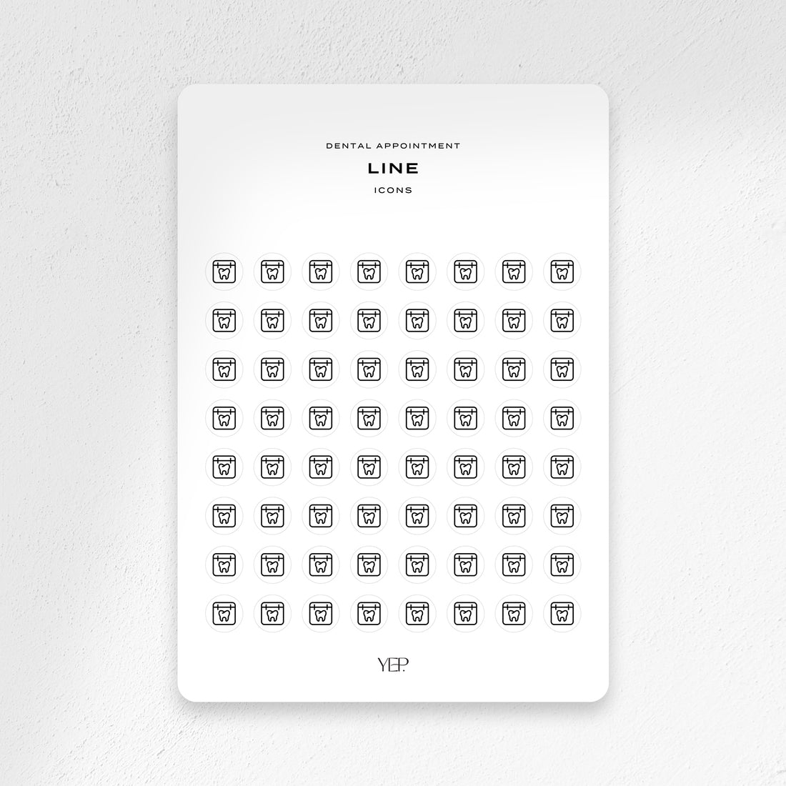 Dental Appointment Icons