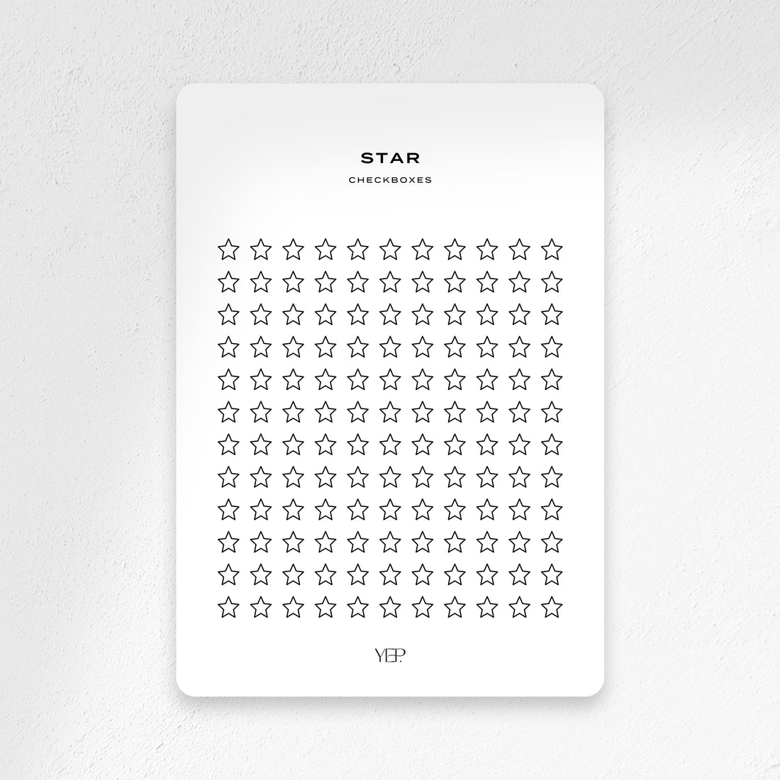 Star Checkboxes