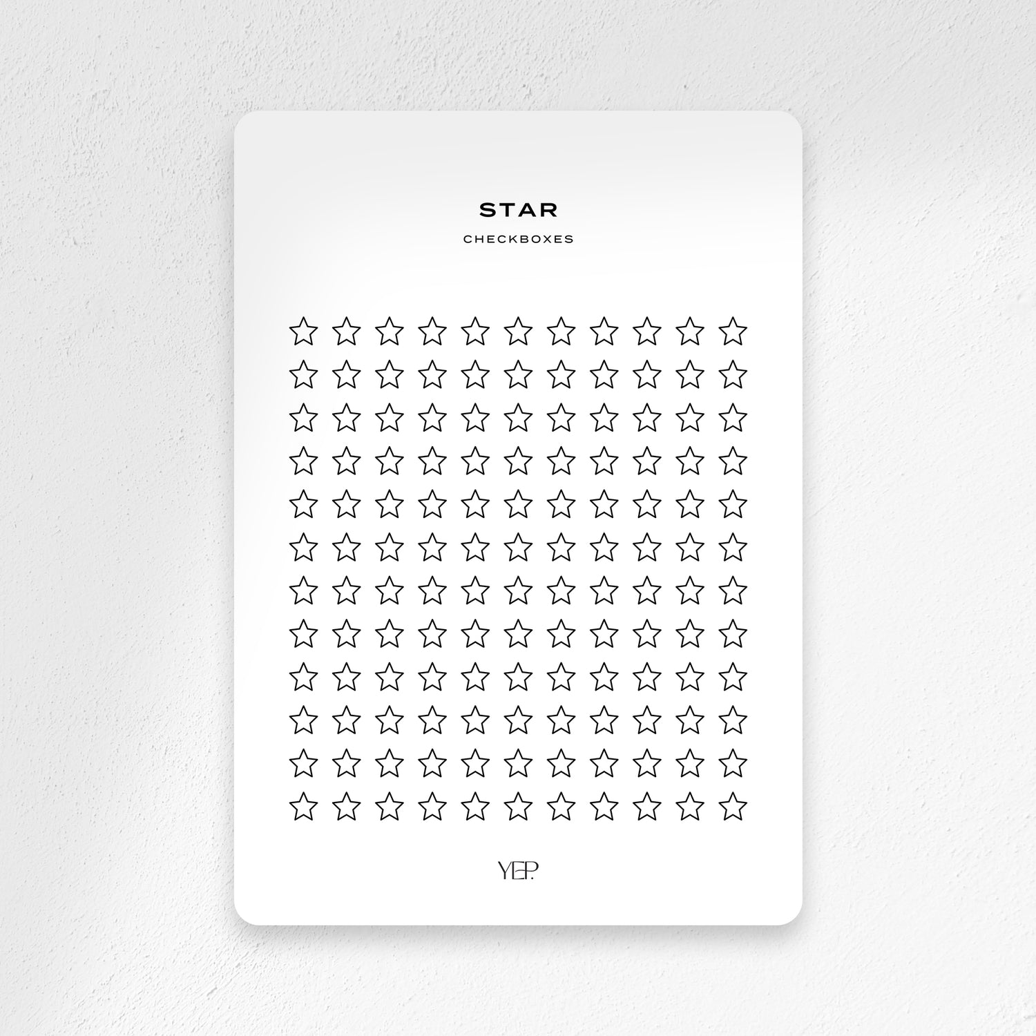 Star Checkboxes