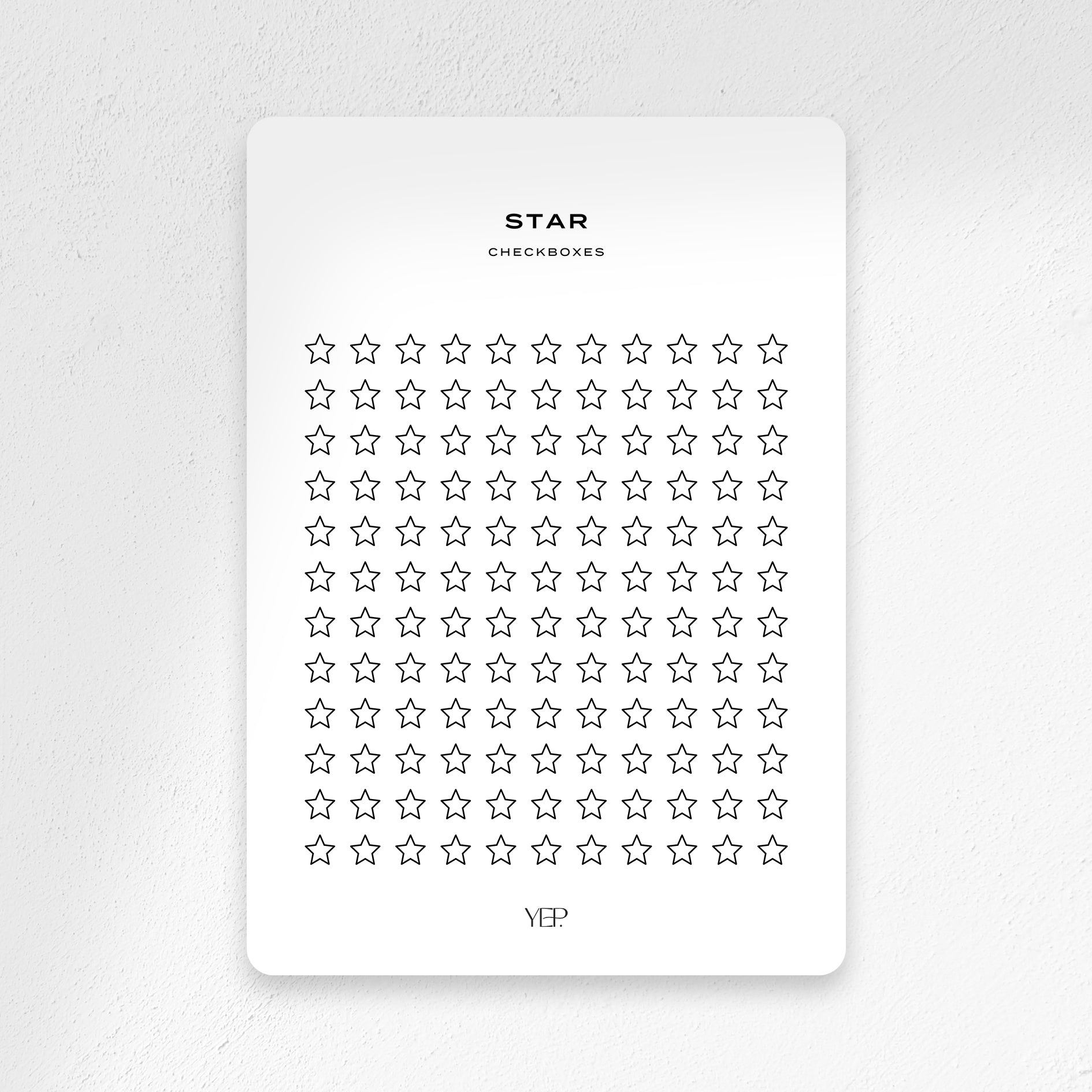 Star Checkboxes