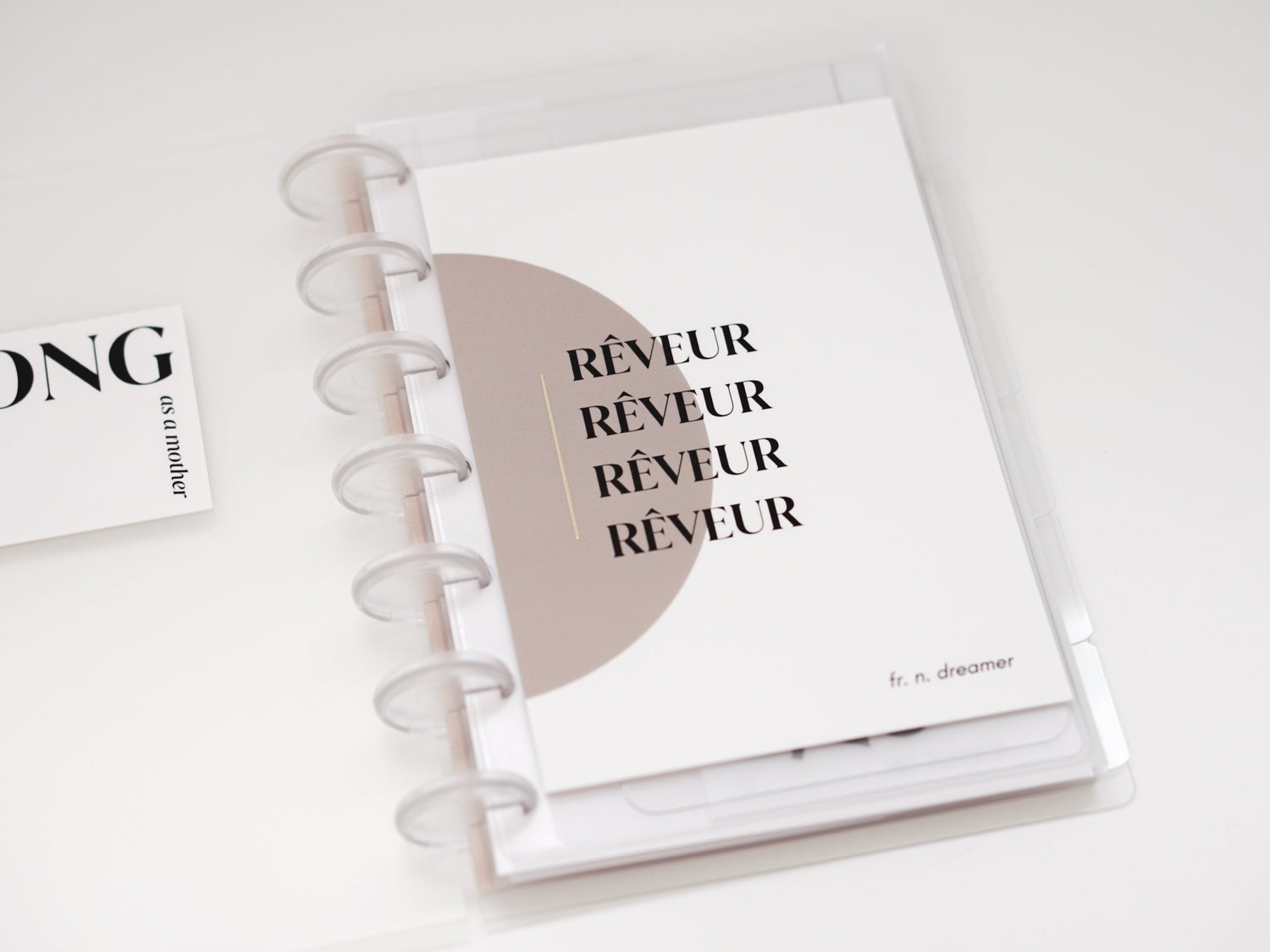 Rêveur Planner Card Your Everyday Planner  (5960242888864)